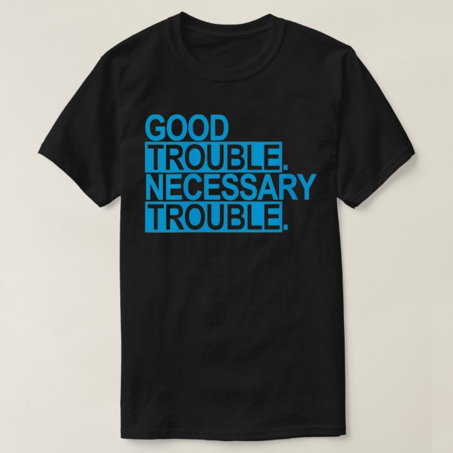 T-shirt Femme John Lewis Bon Trouble Nécessaire VNeck (Design devant)