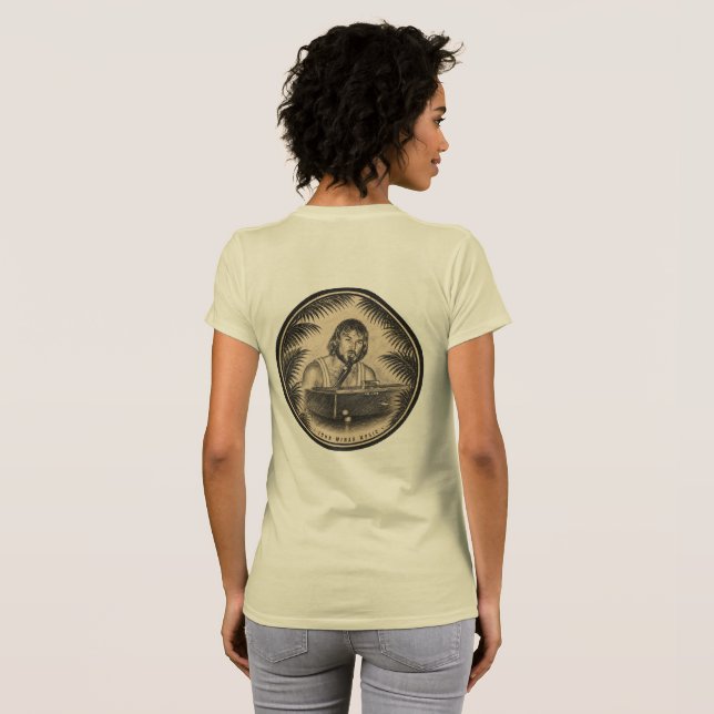 T-shirt femme John Minar Music  (Dos entier)