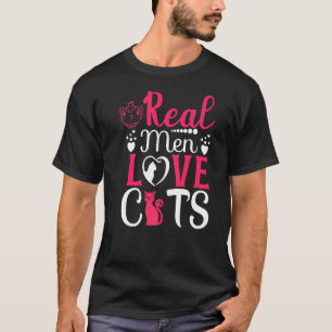 T-shirt Femme Jolie Chat Détenteur de Chat Véritable Homme