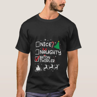 T-shirt Femme jolie naughty Twirleuse Majorette Christ