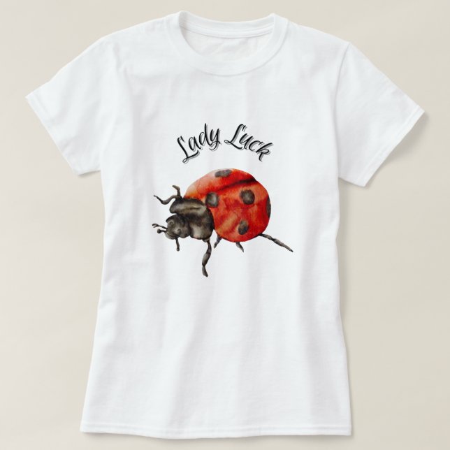T-shirt femme jote Ladybug Graphic (Design devant)