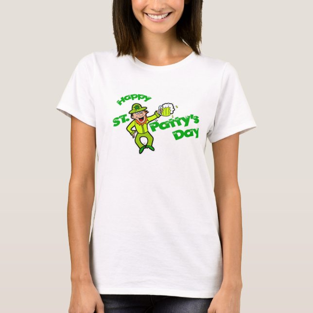 T-shirt femme jour de la St Patrick (Devant)