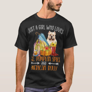 T-shirt Femme Juste Une Fille Qui Aime Chute Citrouille Ép