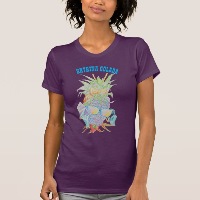T-SHIRT FEMME KATRINA COLADA  (Devant)