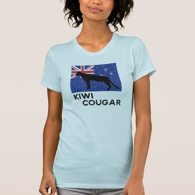 T-Shirt Femme Kiwi Cougar (Devant)