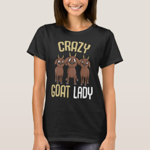 T-shirt Femme Lady Goat Lover