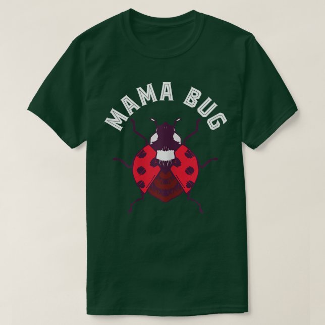 T-shirt Femme Ladybug Mama Bug Insect Lover Mère mignonne  (Design devant)