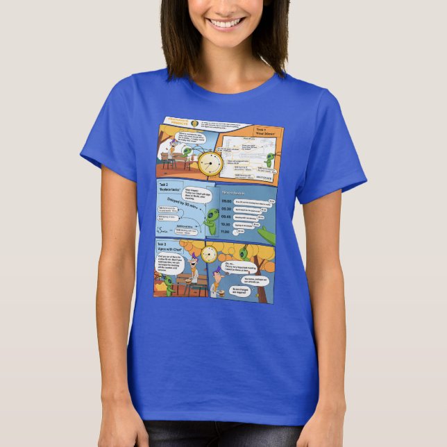 T-shirt femme lauréate du prix Time Comics (Devant)
