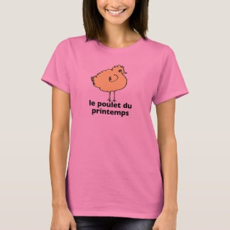 T-shirt femme LE POULET DU PRINTEMPS