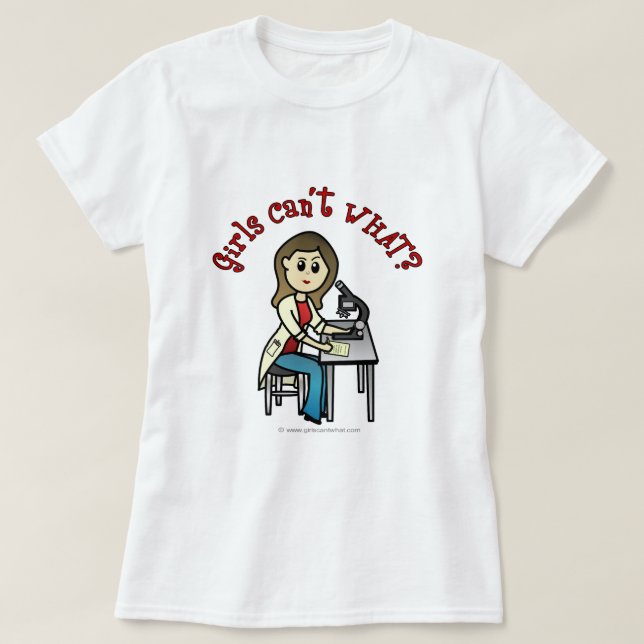 T-shirt Femme légère scientifique (Design devant)