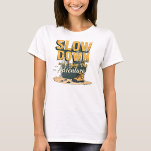 T-shirt femme - LENTEZ-VOUS et profitez de l'avent