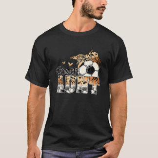 T-shirt Femme Leopard Football Tante Football Jour Vibes M