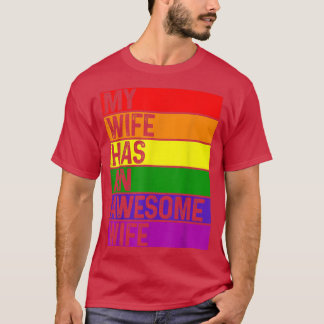 T-shirt Femme lesbienne drôle LGBTQ Mois de la fierté gay 