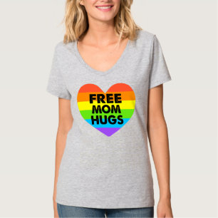T-shirt Femme Libérer Maman Hugs LGBT