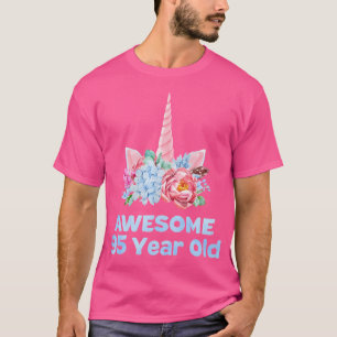 T-shirt Femme Licorne 95e Anniversaire Grand-mère 95 Ans