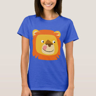T-shirt Femme Lion Cartoon Yummy