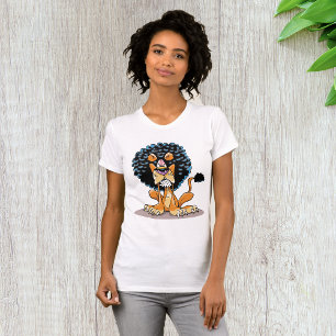 T-shirt Femme Lion en colère