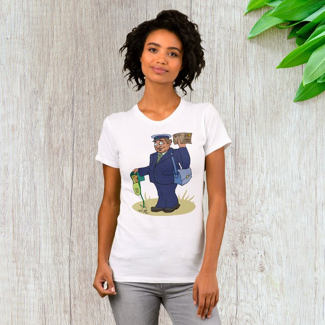 T-shirt femme livreur de postie (Créateur téléchargé)