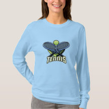 T-shirt femme long manches de tennis