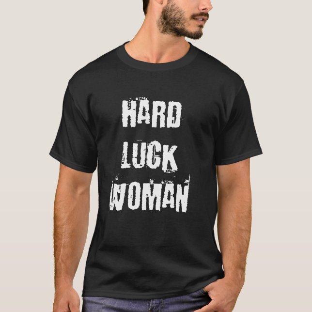 T-shirt Femme malchanceuse (Devant)