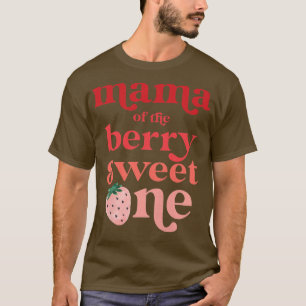T-shirt Femme Mama du Berry Sweet One Strawberry Firs