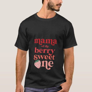 T-shirt Femme Mama du Berry Sweet One Strawberry Firs
