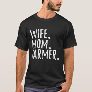T-shirt Femme Maman Agricultrice - Farming