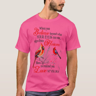 T-shirt Femme Maman Amie Chrétien Religieux Cardinal Oisea