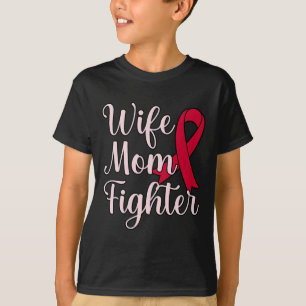 T-shirt Femme Maman Combattante Cerveau Aneurysme Mois de