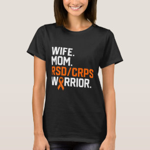 T-shirt Femme Maman Crps Rsd Guerrier Sensibilisation Obte