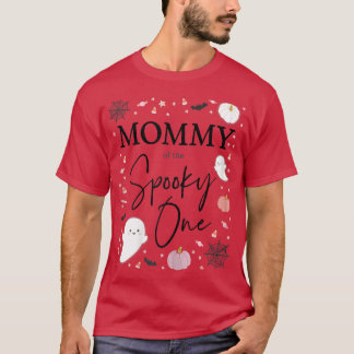 T-shirt Femme maman de la Éffrayante une fille premier ann