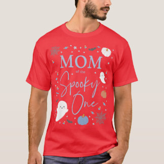 T-shirt Femme Maman du Éffrayant Un premier anniversaire B