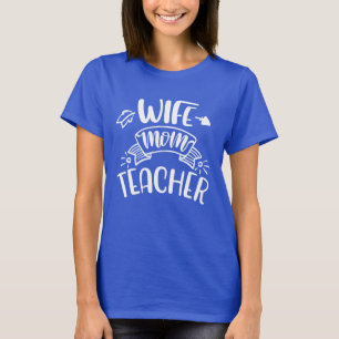 T-shirt Femme Maman Enseignante l'art du mot