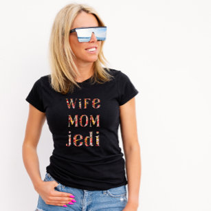 T-shirt Femme Maman Jedi