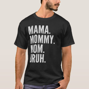 T-shirt Femme maman maman maman Bruh Light VNeck
