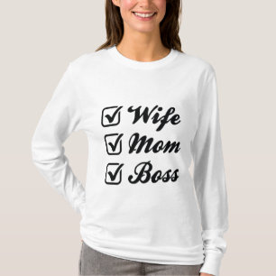 T-shirt Femme Maman Patronne