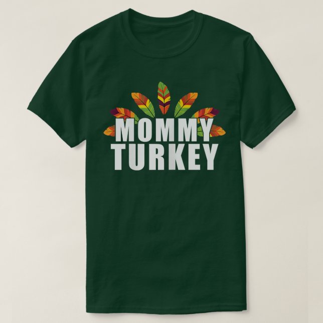 T-shirt Femme maman Turquie Thanksgiving mignonne Thanksgi (Design devant)