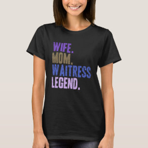 T-shirt Femme Maman Witress Witress Mère