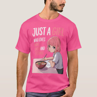 T-shirt Femme Manga Lover Juste Une Fille Qui Aime Anime R