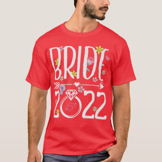 T-shirt Femme Mariage mariée 2022 Bridal Bachelorette Part