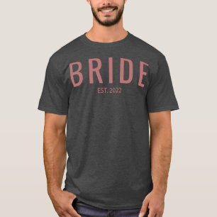 T-shirt Femme Mariage mariée Est