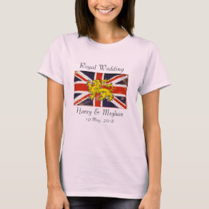 T-shirt femme Mariage royale Harry & Meghan