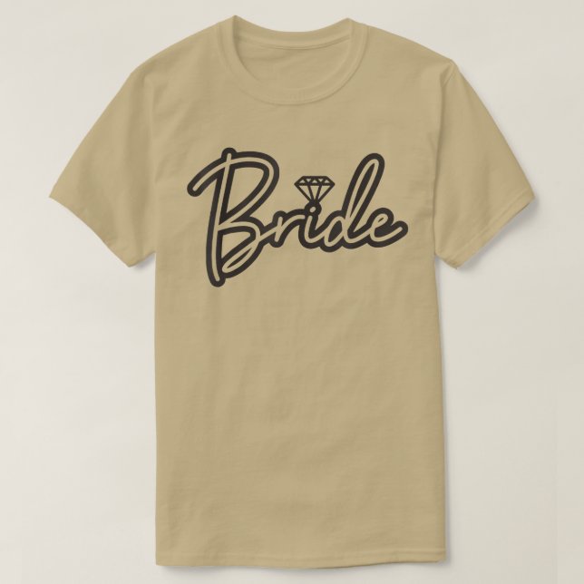 T-shirt Femme mariée 2022 Mariage nuptiale jumelé salle Lo (Design devant)