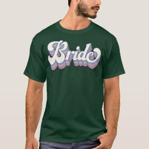 T-shirt Femme Mariée Enterrement de Vie de Jeune Fille Rét