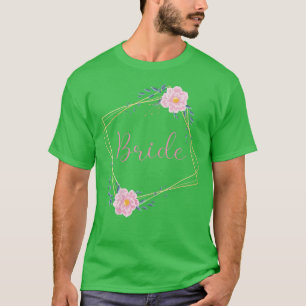 T-shirt Femme Mariée Enterrement de Vie de Jeune Fille Ros