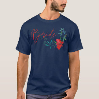T-shirt Femme Mariée Pour Être Mariage Faire-part Futur Br