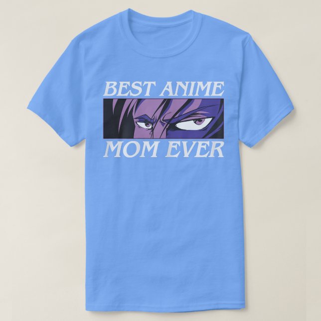 T-shirt Femme Meilleur Anime Maman Ever Manga Japon Art Ja (Design devant)