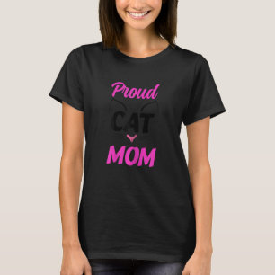 T-shirt Femme Meilleur Chat Maman Jour Fier Chat Maman
