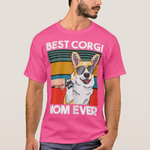 T-shirt Femme Meilleur Corgi Maman Ever Chien Maman Fist B