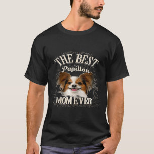T-shirt Femme Meilleur Papillon Maman Jour Drôle Continent